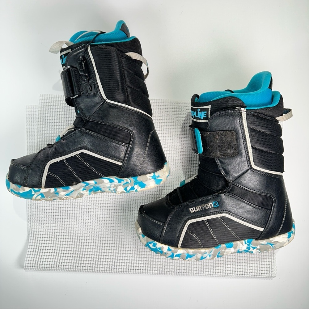 Burton kids snowboard boots Zipline speed lace youth size 6 - Picture 3 of 12